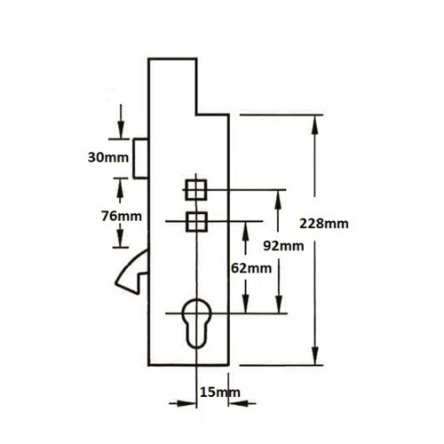 Ingenious Genuine Multipoint Gearbox - Lift lever or Double Spindle