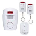 Sure Portable PIR Alarm c/w 2 IR Fobs - Ideal for Sheds, Garages and Outbuildings