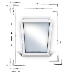 SI Titan Concealed System - Height 1201-1600mm, Width 380-680mm