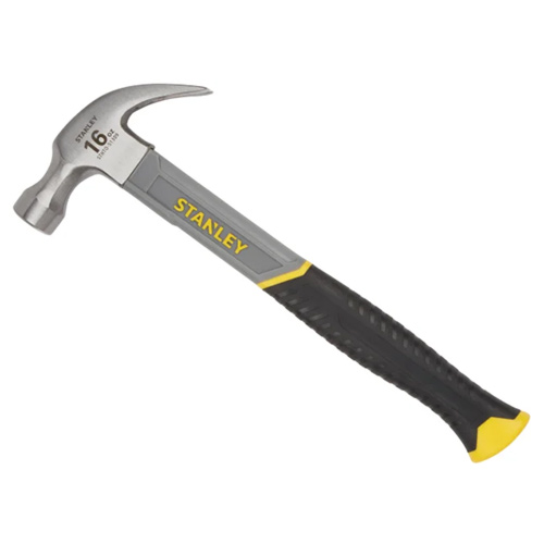Stanley 450g (16oz) Fibreglass Claw Hammer