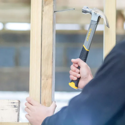 Stanley 450g (16oz) Fibreglass Claw Hammer