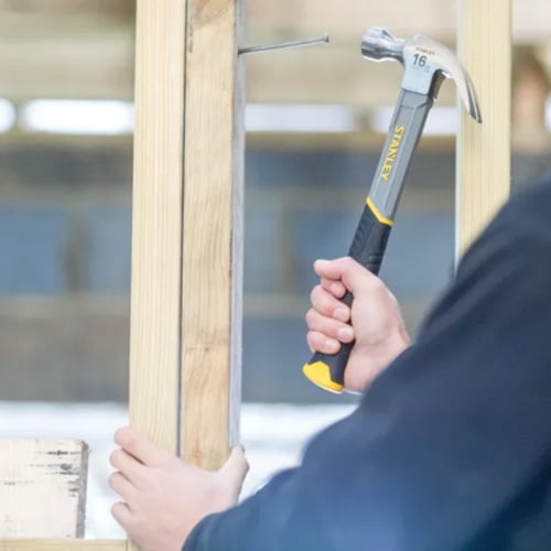 Stanley 450g (16oz) Fibreglass Claw Hammer