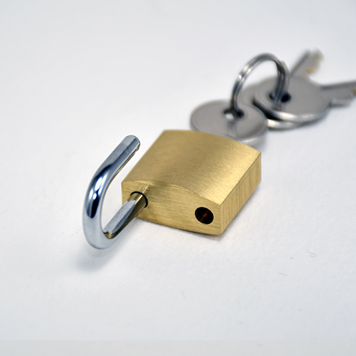 TSS 20mm Open Shackle Brass Padlock