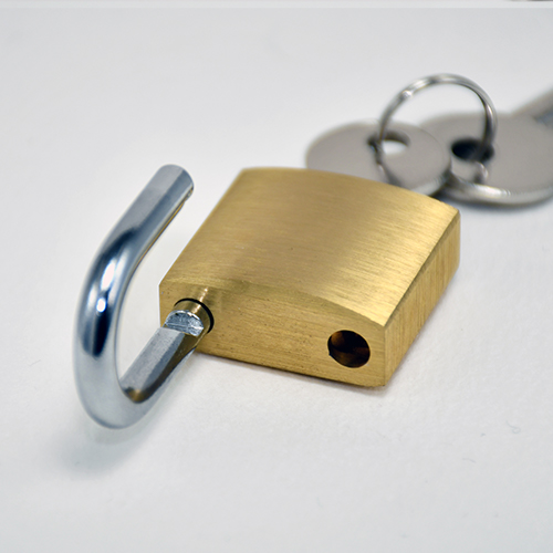 TSS 30mm Open Shackle Brass Padlock