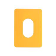 TSS Large Oval Stick On Escutcheon