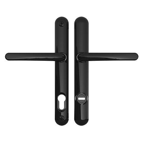 Brisant Secure Ultion TS007 2* Lever Lever UPVC Multipoint Door Handles - 92mm PZ Sprung 211mm Screw Centres