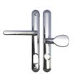 Brisant Secure Ultion TS007 2* Lever Pad UPVC Multipoint Door Handles - 92/62mm PZ Sprung 211mm Screw Centres