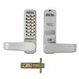 Lockey 2835 Tubular Mortice Latch Lever Handle Digital Lock With Holdback and Free Passage