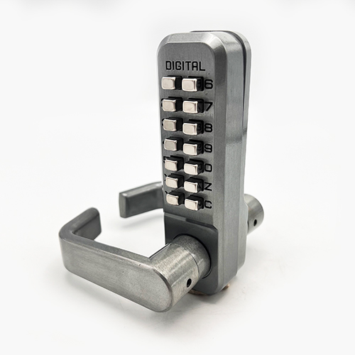 Lockey 2835 Tubular Mortice Latch Lever Handle Digital Lock With Holdback and Free Passage