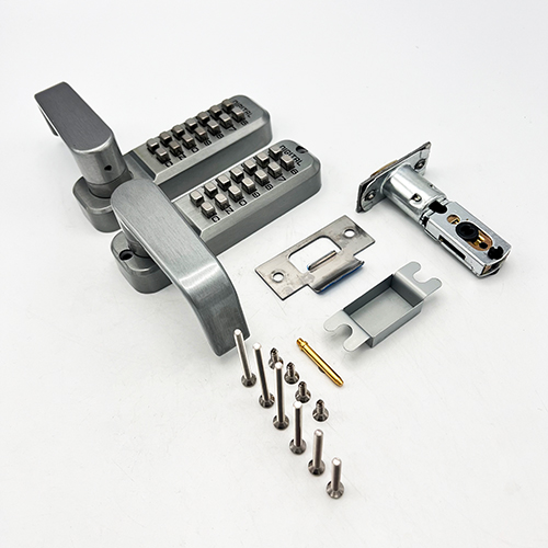 Lockey 2835DS Tubular Mortice Latch Back to Back Lever Digital Lock with Free Passage