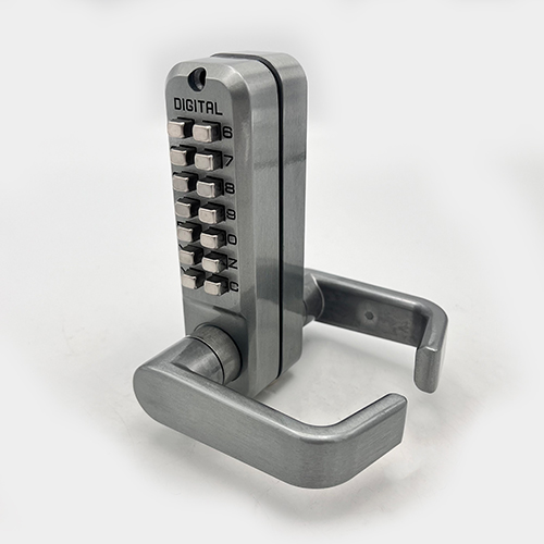 Lockey 2835DS Tubular Mortice Latch Back to Back Lever Digital Lock with Free Passage