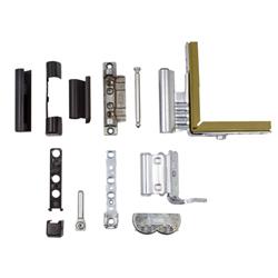 Siegenia KF-3 TBT Top & Bottom Rebated Timber Hinge Kit 