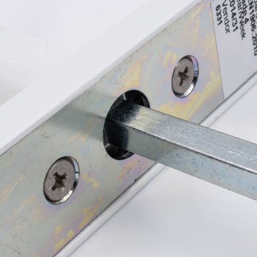 Mila Pro Secure TS007 2* Lever Moveable Pad UPVC Multipoint Door Handles - 92/62mm PZ Sprung 212mm Screw Centres