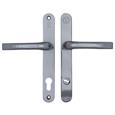 Mila Pro Secure TS007 2* Lever Lever UPVC Multipoint Door Handles -  92mm PZ Sprung 212mm Screw Centres