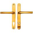 Mila Pro Secure TS007 2* Lever Lever UPVC Multipoint Door Handles -  92mm PZ Sprung 212mm Screw Centres