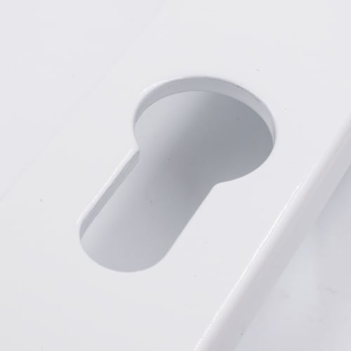 Mila Pro Secure TS007 2* Lever Lever UPVC Multipoint Door Handles -  92mm PZ Sprung 122mm Screw Centres