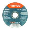 Timco Metal Slitting Wheel