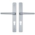 Hoppe Frankfurt Lever Lever UPVC Multipoint Door Handles -  70mm PZ Unsprung 200mm Screw Centres