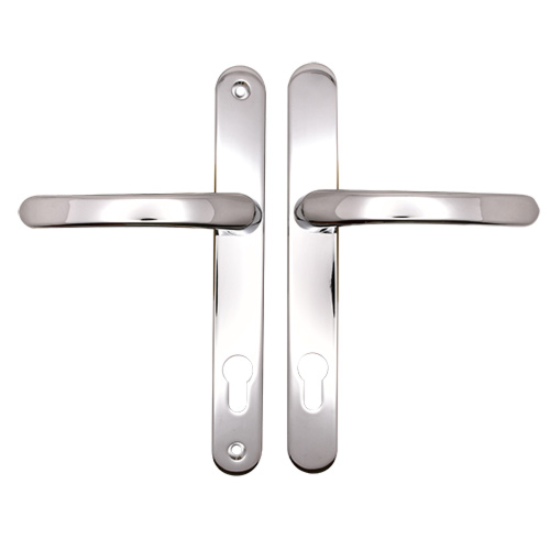 TSS Lever Lever UPVC Multipoint Door Handles -  92mm PZ Sprung 215mm Screw Centres