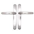 TSS Lever Lever UPVC Multipoint Door Handles -  92mm PZ Sprung 215mm Screw Centres