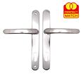 TSS Lever Lever UPVC Multipoint Door Handles -  92mm PZ Sprung 215mm Screw Centres