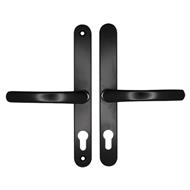 TSS Lever Lever UPVC Multipoint Door Handles -  68mm PZ Sprung 215mm Screw Centres