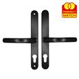 TSS Lever Lever UPVC Multipoint Door Handles -  68mm PZ Sprung 215mm Screw Centres