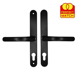 TSS Lever Lever UPVC Multipoint Door Handles -  70mm PZ Sprung 215mm Screw Centres