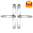 TSS Lever Lever UPVC Multipoint Door Handles -  70mm PZ Sprung 215mm Screw Centres