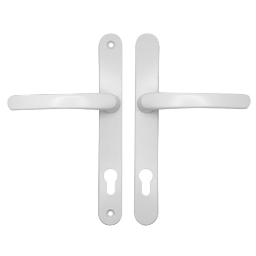 TSS Lever Lever UPVC Multipoint Door Handles -  92mm PZ Sprung 215mm Screw Centres