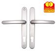 TSS Lever Lever UPVC Multipoint Door Handles -  92mm PZ Sprung 215mm Screw Centres