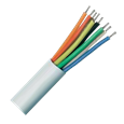Securi-Flex Alarm Cable TCCA Type 3 To BS4737 White