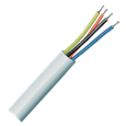 Securi-Flex Alarm Cable TCCA Type 3 To BS4737 White