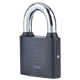 YALE Y111B Series Cast Iron Open Shackle Padlock Black