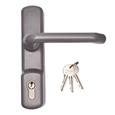 Exidor 500 Series Outside Access Device - Lever Handle with Euro Cylinder - For UPVC Doors