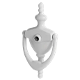 HOPPE Arrone Suited Traditional Knocker With 120 Degree Viewer AR727K