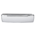 HOPPE Arrone Suited 310mm Letter Plate With Sprung Sleeve AR708A