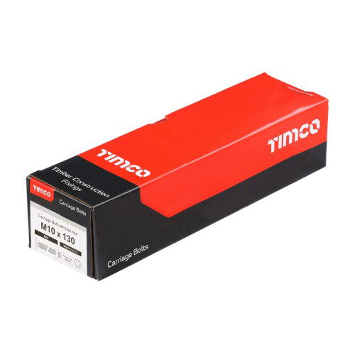 Timco Carriage Bolt & Hex Nut