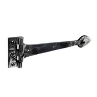 TSS Antique Black Heavy Duty Tee Hinge 12"