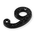 TSS Antique Black Face Fix Door Numerals 