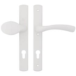 Winkhaus Palladio Lever Moveable Pad UPVC Multipoint Door Handles - 92mm PZ Unsprung 215mm Screw Centres