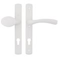 Winkhaus Palladio Lever Moveable Pad UPVC Multipoint Door Handles - 92mm PZ Unsprung 215mm Screw Centres