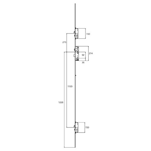 Era Surefire Heritage 3 Latch Deadbolt 2 Hooks Multipoint Door Lock - Autolocking 