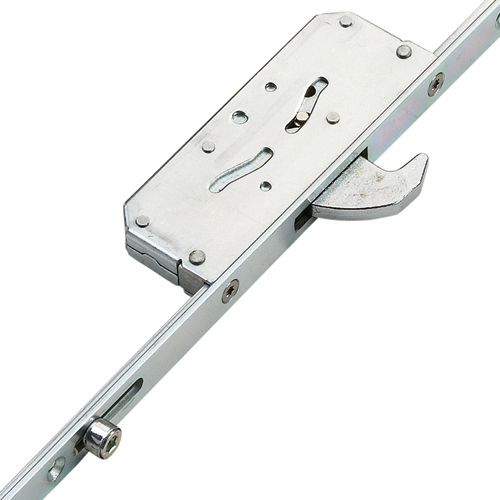 GU Protector Latch 3 Hooks 4 Rollers Lift Lever Multipoint Door Lock (top hook to spindle = 735mm)
