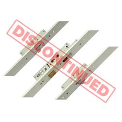 Fullex Crimebeater Latch Deadbolt 2 Hooks Flat 44mm White Faceplate Double Spindle Multipoint Door Lock