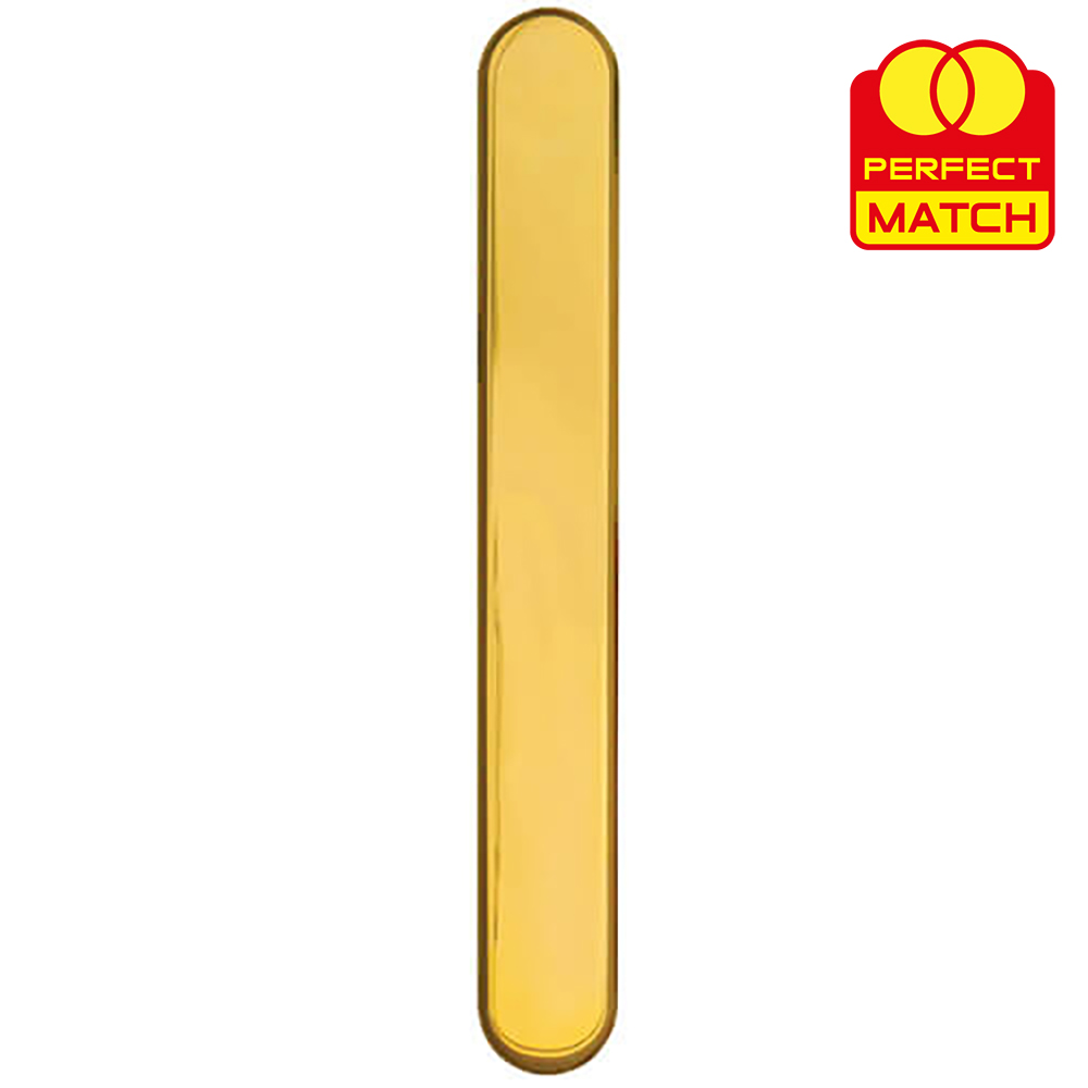 TSS French Door External Blanking Plate 122mm Screw Centres