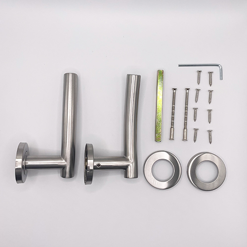 TSS Fire Rated Stainless Steel (SSS) 19mm Arched Lever On Rose Furniture