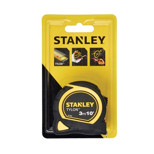 Stanley Tylon™ Pocket Tape 3m/10ft (Width 13mm) Carded