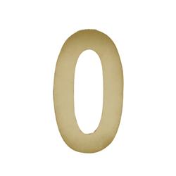 TSS 3” Stick On Door Numerals - 201 Stainless Steel