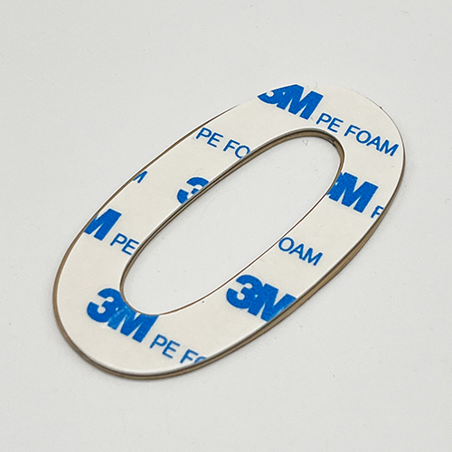 TSS 3” Stick On Door Numerals - 201 Stainless Steel